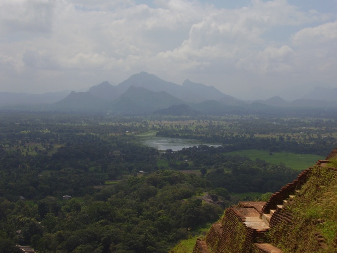 La plaine de Sigiriya
